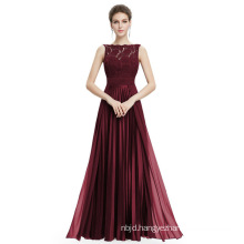 Evening Dresses Gorgeous Formal Lace Long Sexy Red Women Party